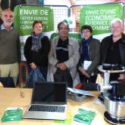 Envie-Gironde au Forum de la Transition de Canéjan